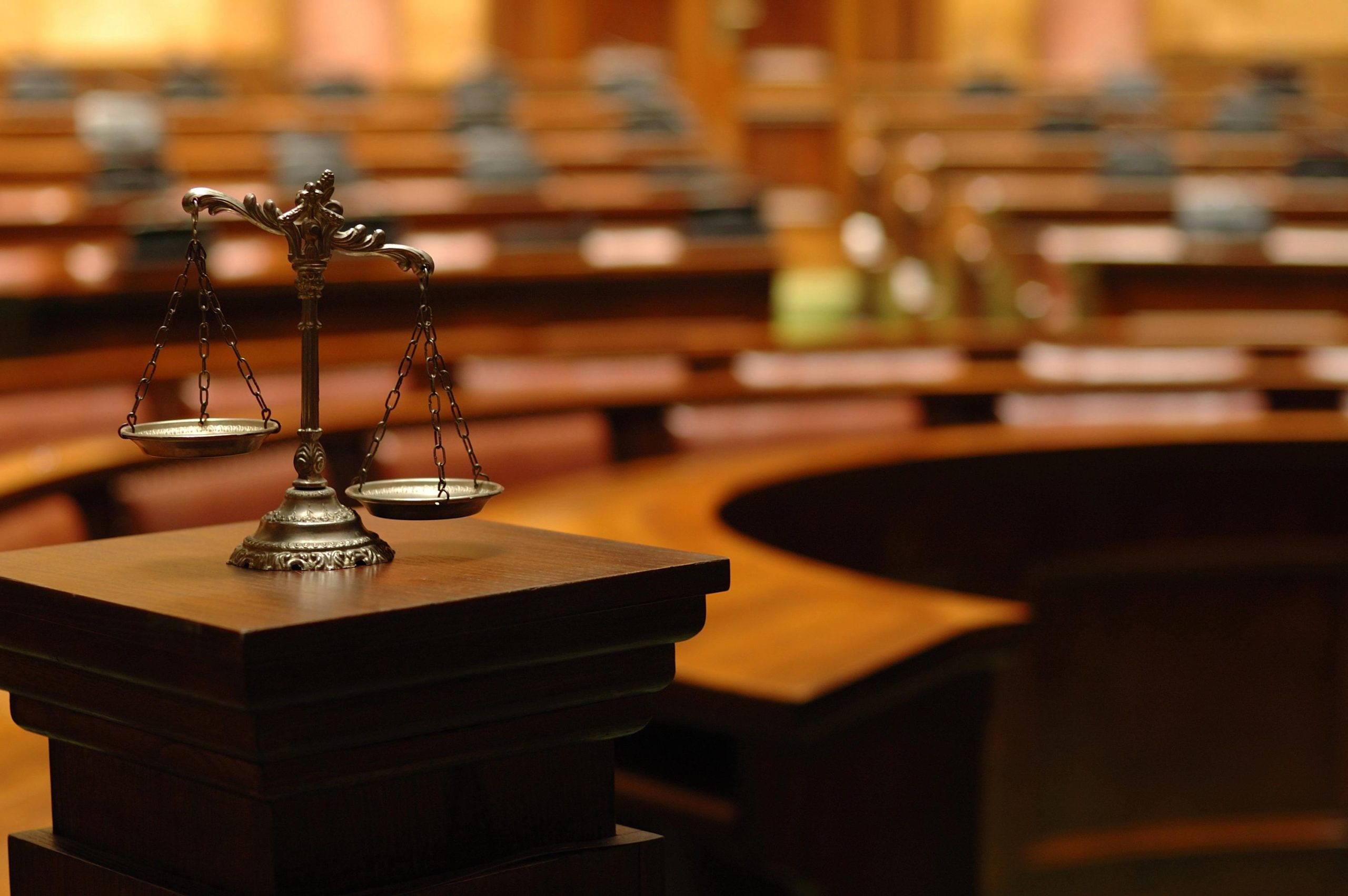 Decorative Scales Of Justice